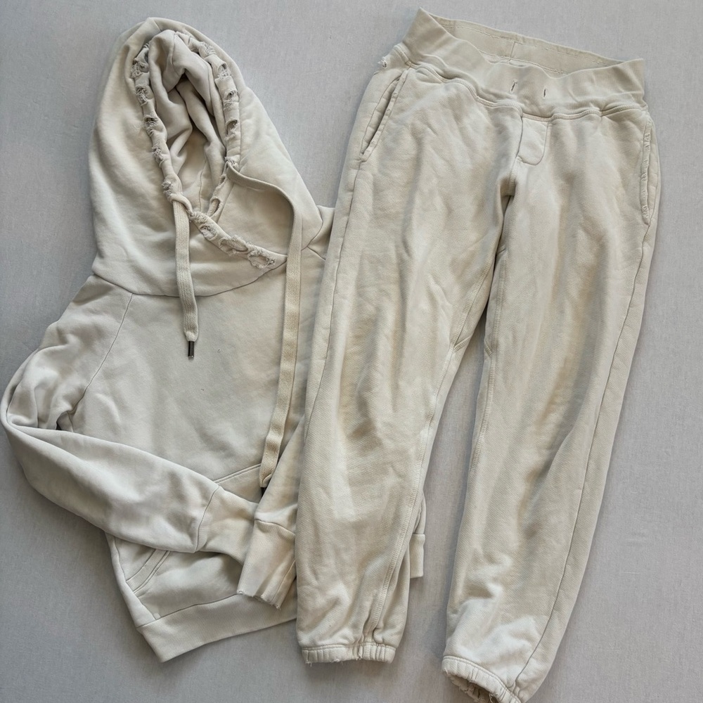 NSF Off-White Hoodie and Joggers Set